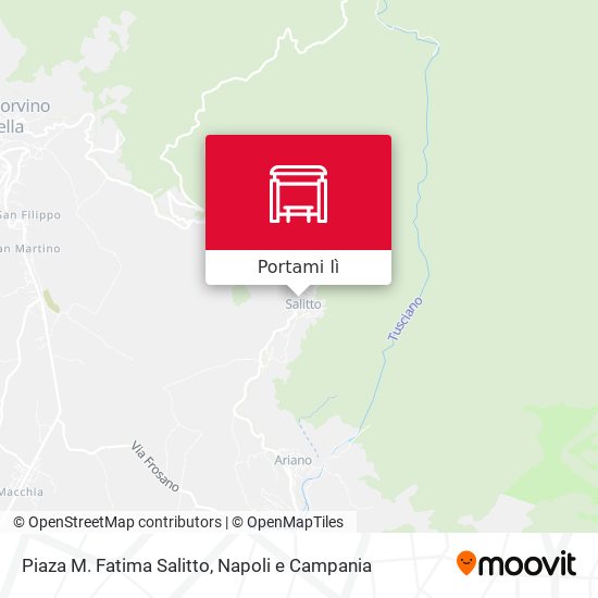 Mappa Piaza M. Fatima Salitto