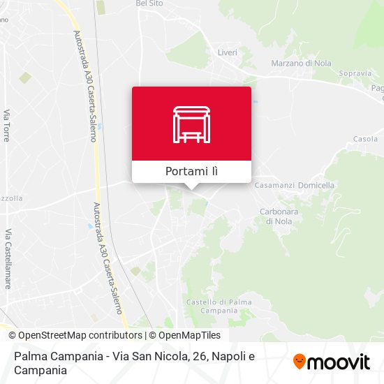 Mappa Palma Campania - Via San Nicola, 26