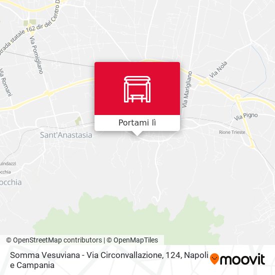 Mappa Somma Vesuviana - Via Circonvallazione, 124