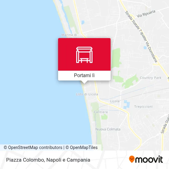 Mappa Piazza Colombo