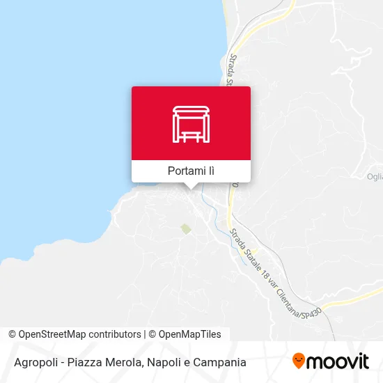 Mappa Agropoli - Piazza Merola
