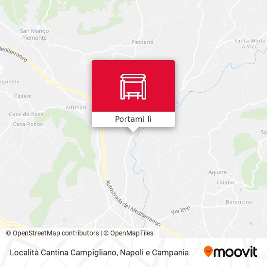 Mappa Località Cantina Campigliano