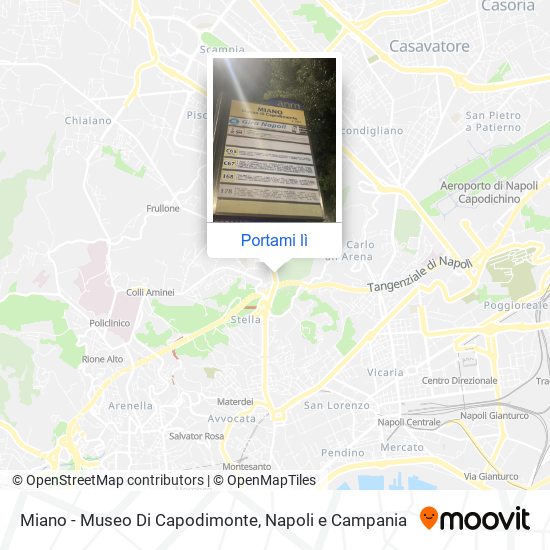 Mappa Miano - Museo Di Capodimonte