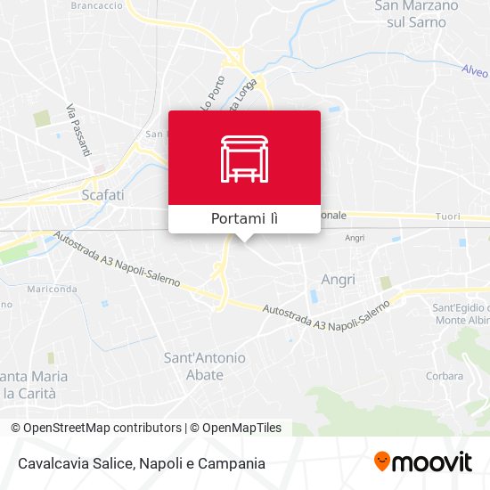 Mappa Cavalcavia Salice
