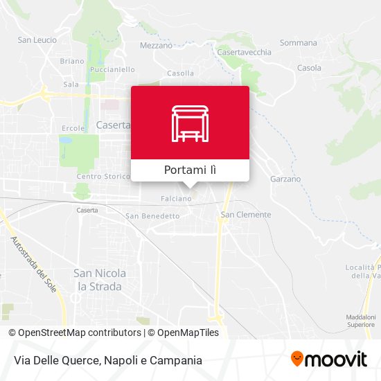 Mappa Via Delle Querce