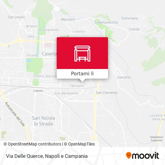 Mappa Via Delle Querce