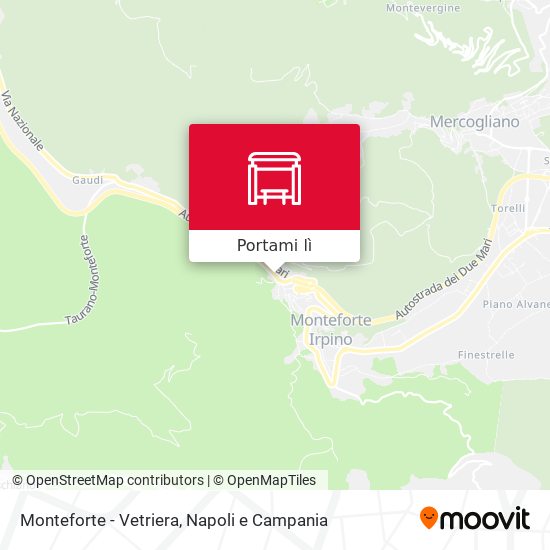 Mappa Monteforte - Vetriera