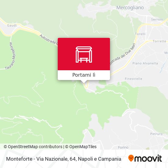 Mappa Monteforte - Via Nazionale, 64