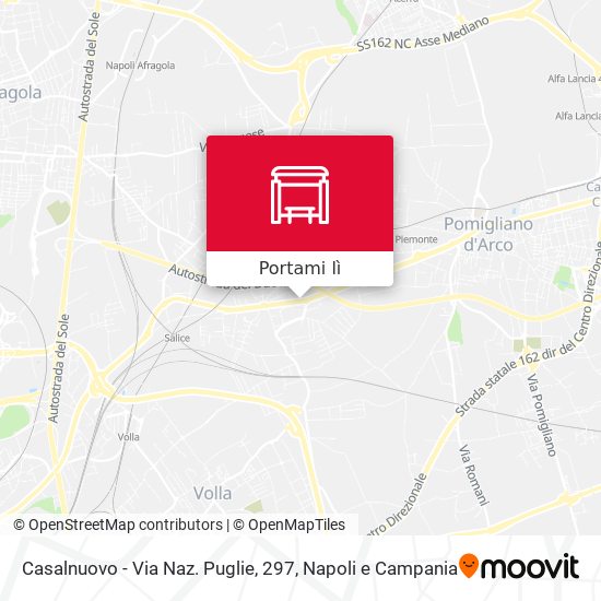 Mappa Casalnuovo - Via Naz. Puglie, 297