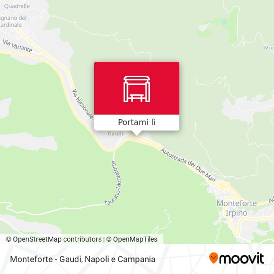 Mappa Monteforte - Gaudi