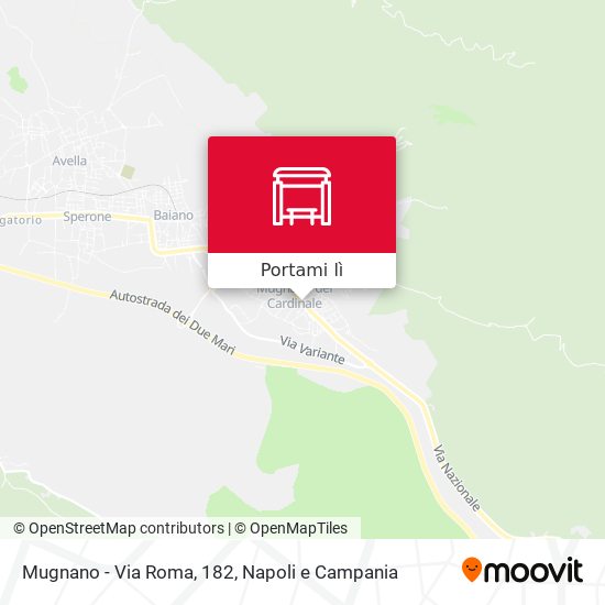 Mappa Mugnano - Via Roma, 182