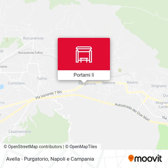 Mappa Avella - Purgatorio
