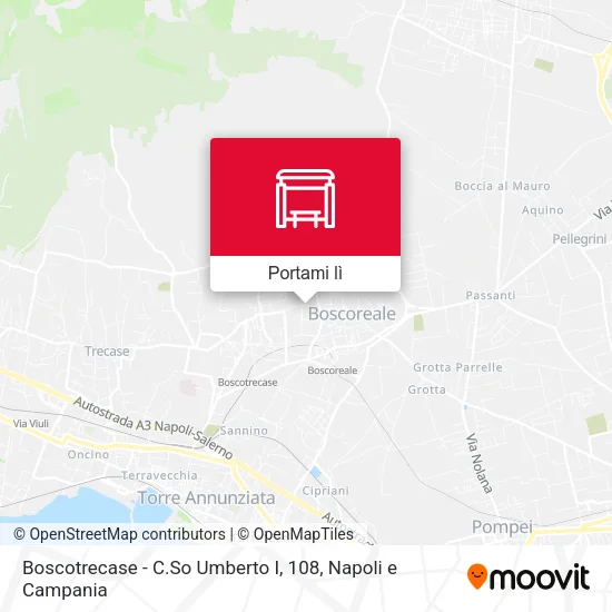 Mappa Boscotrecase - C.So Umberto I, 108