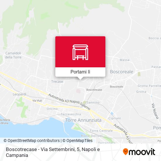 Mappa Boscotrecase - Via Settembrini, 5