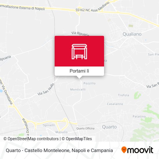 Mappa Quarto - Castello Monteleone