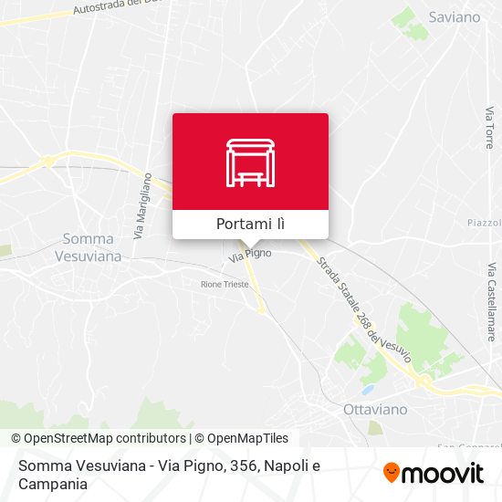 Mappa Somma Vesuviana - Via Pigno, 356
