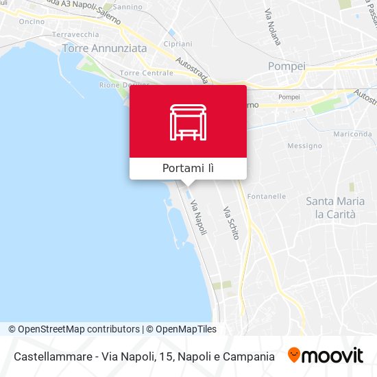 Mappa Castellammare - Via Napoli, 15