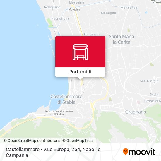 Mappa Castellammare - V.Le Europa, 264