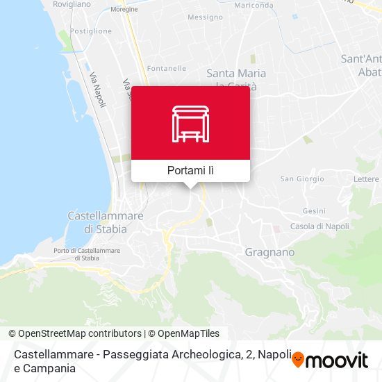 Mappa Castellammare - Passeggiata Archeologica, 2