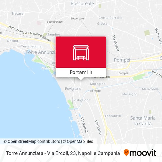 Mappa Torre Annunziata - Via Ercoli, 23