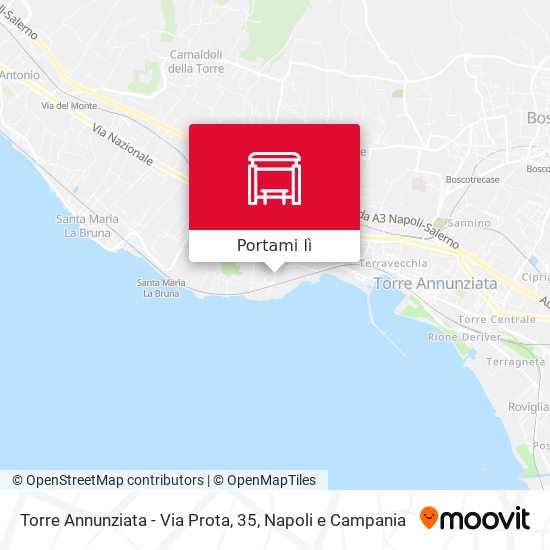 Mappa Torre Annunziata - Via Prota, 35