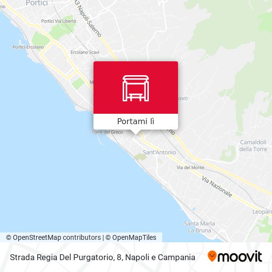 Mappa Strada Regia Del Purgatorio, 8