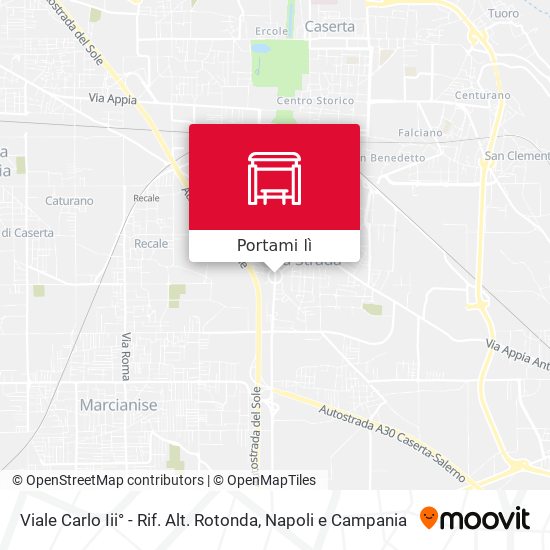 Mappa Viale Carlo Iii° - Rif. Alt. Rotonda