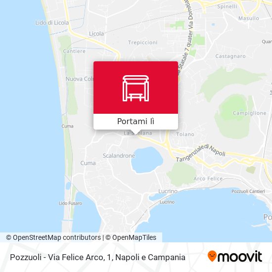 Mappa Pozzuoli - Via Felice Arco, 1