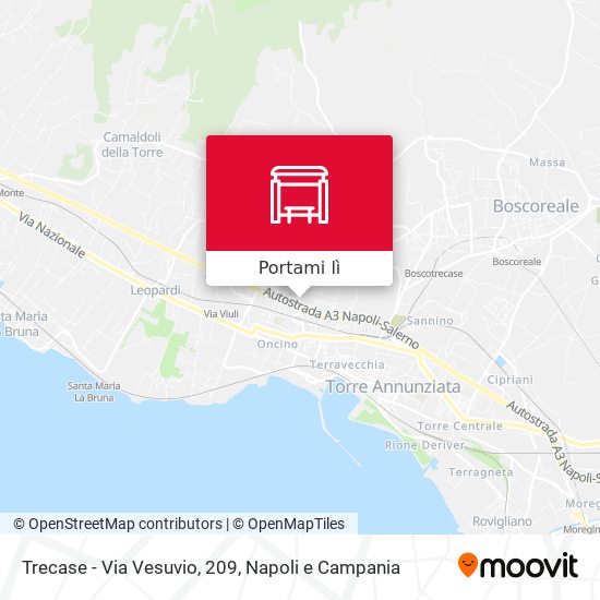 Mappa Trecase - Via Vesuvio, 209