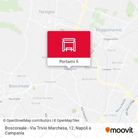 Mappa Boscoreale - Via Trivio Marchesa, 12