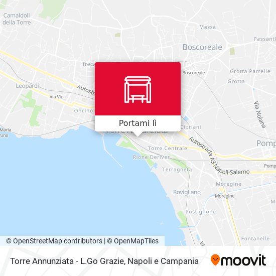 Mappa Torre Annunziata - L.Go Grazie