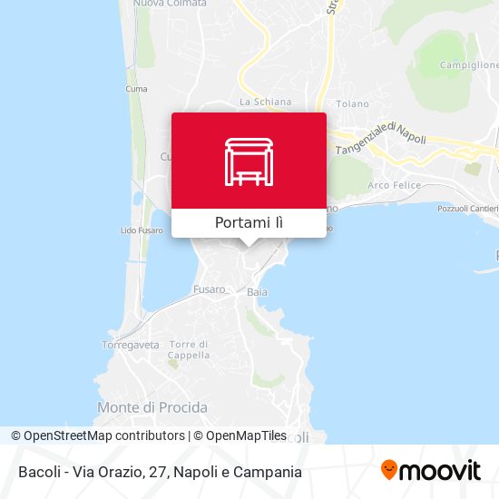 Mappa Bacoli - Via Orazio, 27