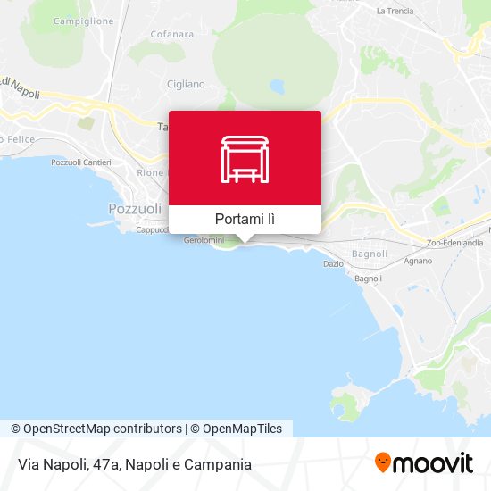 Mappa Via Napoli, 47a