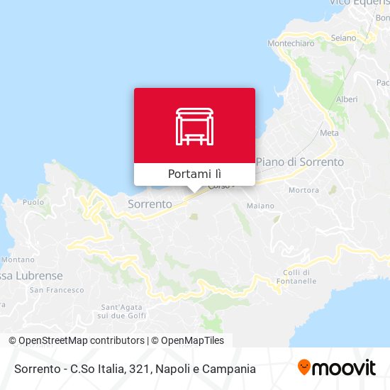 Mappa Sorrento - C.So Italia, 321