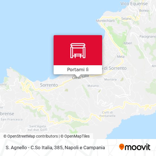 Mappa S. Agnello - C.So Italia, 385