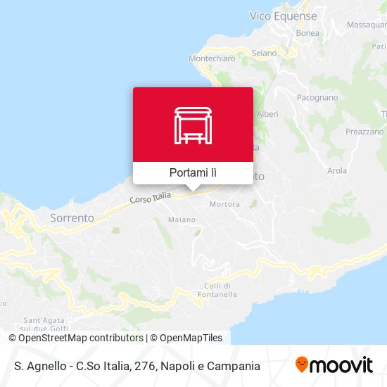 Mappa S. Agnello - C.So Italia, 276