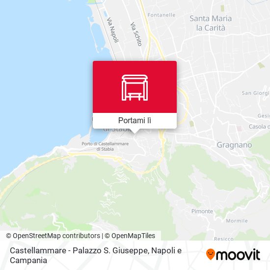 Mappa Castellammare - Palazzo S. Giuseppe