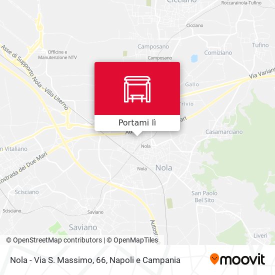 Mappa Nola - Via S. Massimo, 66