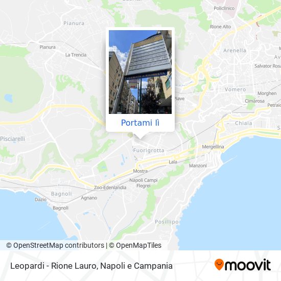 Mappa Leopardi - Rione Lauro