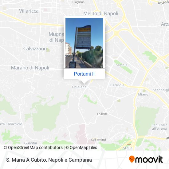 Mappa S. Maria A Cubito
