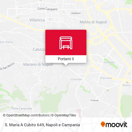 Mappa S. Maria A Cubito 649