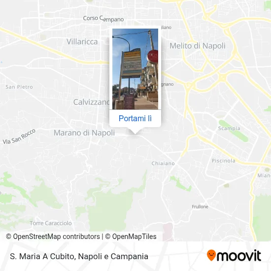 Mappa S. Maria A Cubito