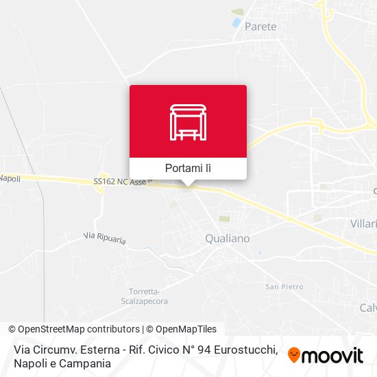 Mappa Via Circumv. Esterna - Rif. Civico N° 94 Eurostucchi