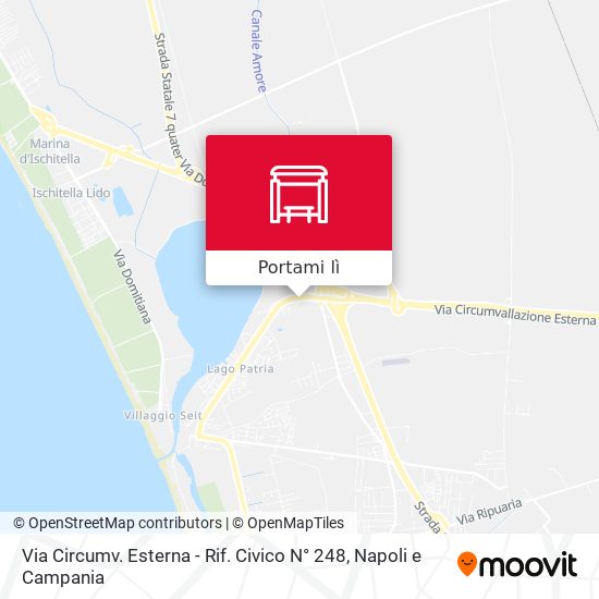 Mappa Via Circumv. Esterna - Rif. Civico N° 248