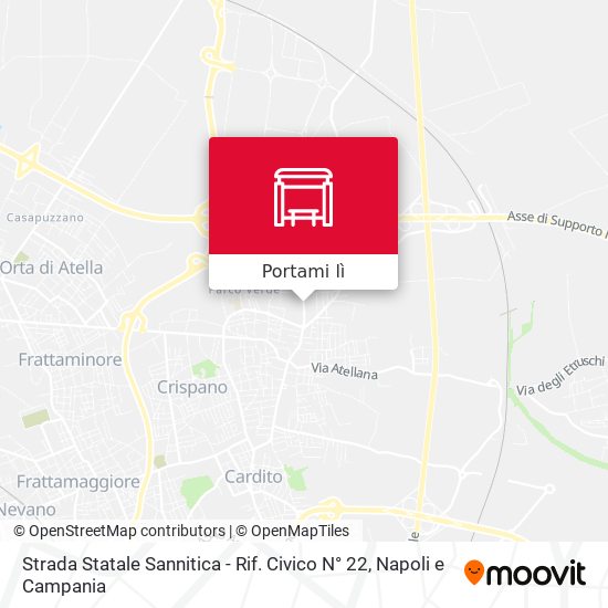 Mappa Strada Statale Sannitica - Rif. Civico N° 22