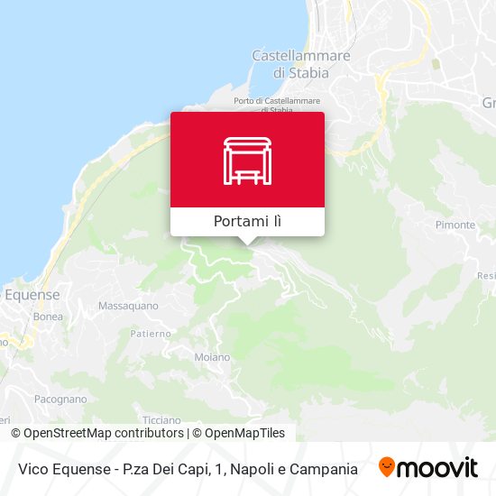 Mappa Vico Equense - P.za Dei Capi, 1