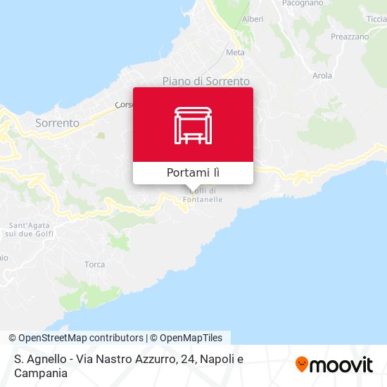Mappa S. Agnello - Via Nastro Azzurro, 24
