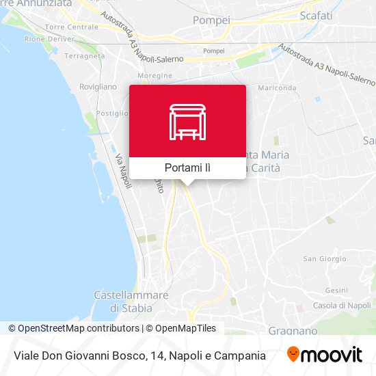Mappa Viale Don Giovanni Bosco, 14
