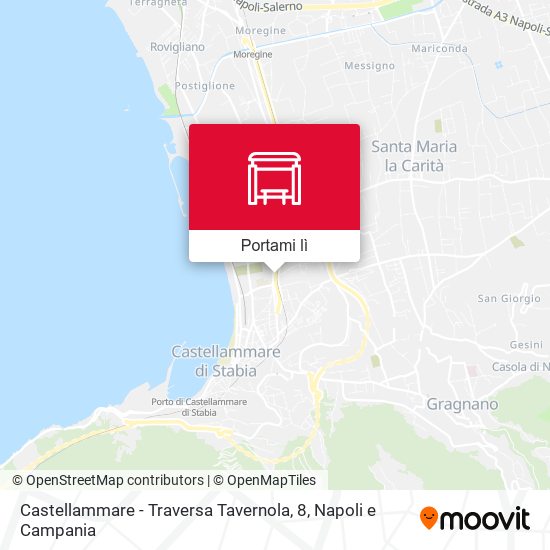 Mappa Castellammare - Traversa Tavernola, 8