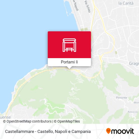 Mappa Castellammare - Castello